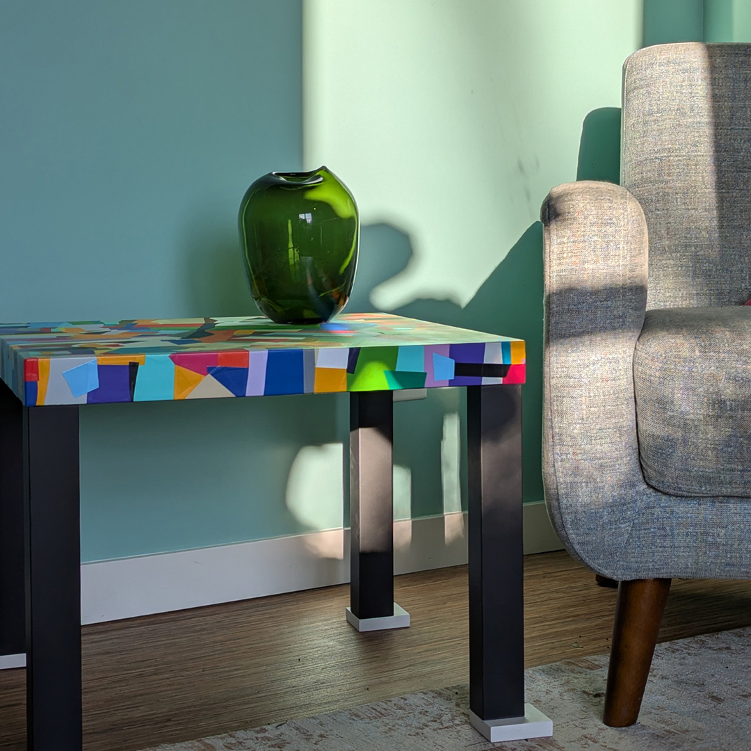 KOLLAGE Table No.1 crafted by Giles Runeckles, Vancouver, Canada..